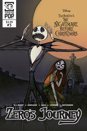 Tim Burton's The Nightmare Before Christmas: Zero's Journey Issue #3 by D.J. Milky