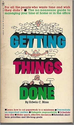 Getting Things Done by Edwin C. Bliss