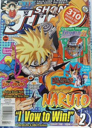 Shonen Jump, February 2006 Vol. 4 Issue 2 by Takeshi Obata, Eiichiro Oda, Yumi Hotta, Masashi Kishimoto, Kazuki Takahashi, Kentaro Yabuki, Hiroyuki Takei, Yoshihiro Togashi