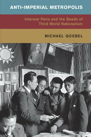 Anti-Imperial Metropolis by Michael Goebel