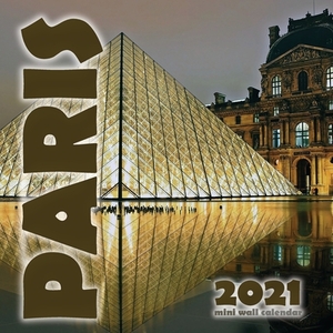 Paris 2021 Mini Wall Calendar by Wall