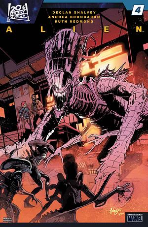 Alien #4 by Declan Shalvey