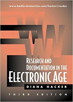 Research And Documentation In The Electronic Age by Diana Hacker, Barbara Fister