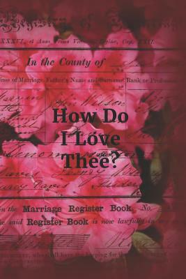 How Do I Love Thee?: Pink Rhododendron Ephemera Cover by Lynette Cullen