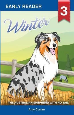 Winter the Australian Shepherd with no tail by Amy Curran