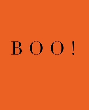 Boo!: A decorative Halloween book - Stack deco books together to create a custom Halloween phrase or message in any room - P by Urban Decor Studio