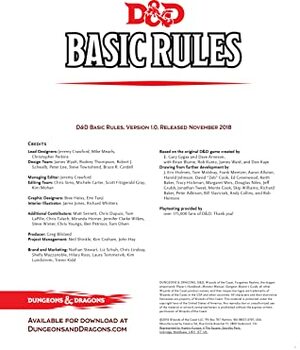 D&D Basic Rules by Jeremy Crawford