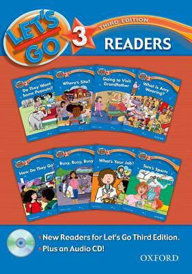 Let's Go 3 Readers [With CD (Audio)] by Karen Frazier, Ritsuko Nakata, Barbara Hoskins