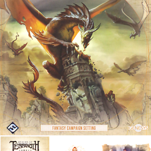 Realms of Terrinoth by Owen Barnes, Tim Huckelbery, Greg Spyridis, Mark Slabinski, Katrina Ostrander, Craig Gallant, Dave Allen, Tim Cox, Mark Brendan