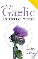 Scottish Gaelic in Twelve Weeks: With Audio Download by Roibeard O'Maolalaigh