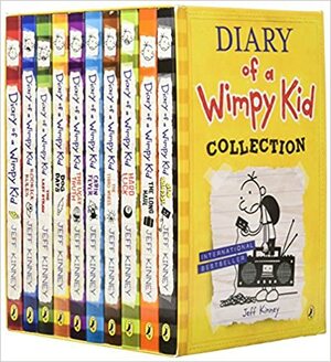 Diary of a Wimpy Kid Series Collection (1-12) by Jeff Kinney