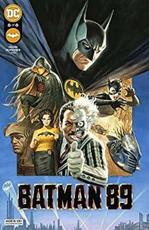 Batman '89 (2021-) #6 by Paolo Rivera, Sam Hamm, Joe Quiñones