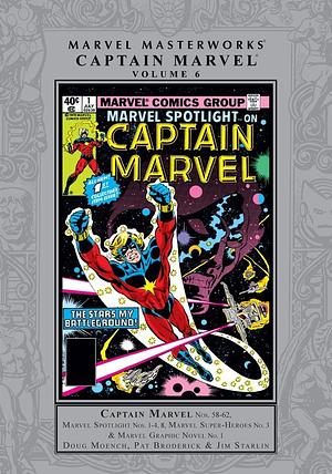 Marvel Masterworks: Captain Marvel, Vol. 6 by Doug Moench, Doug Moench, Pat Broderick, Jim Starlin