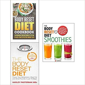 Body reset diet cookbook, body reset diet harley pasternak and smoothies 3 books collection set by Ben Garrison, CookNation, Harley Pasternak