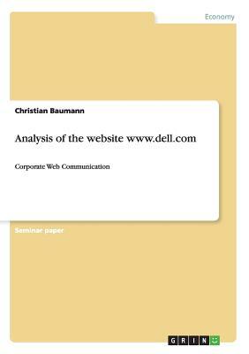 Analysis of the website www.dell.com: Corporate Web Communication by Christian Baumann