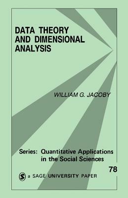 Data Theory and Dimensional Analysis by William G. Jacoby