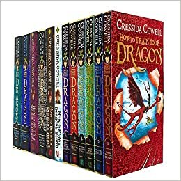 How To Train Your Dragon 12 Books Collection Set by Cressida Cowell