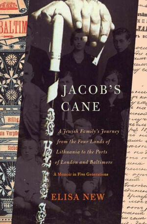 Jacob's Cane: A Jewish Family's Journey from the Four Lands of Lithuania to the Ports of London and Baltimore; A M by Elisa New
