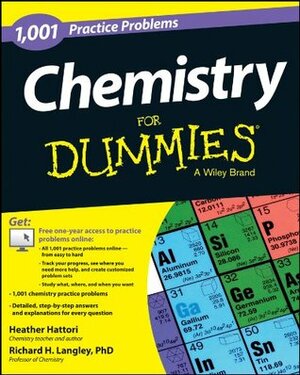 1,001 Chemistry Practice Problems for Dummies Access Code Card (1-Year Subscription) by Heather Hattori, Richard H. Langley