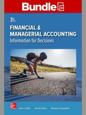 Gen Combo Looseleaf Financial and Managerial Accounting; Connect Access Card [With Access Code] by John J. Wild
