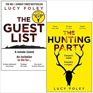 The Guest List & The Hunting Party By Lucy Foley 2 Books Collection Set by Lucy Foley