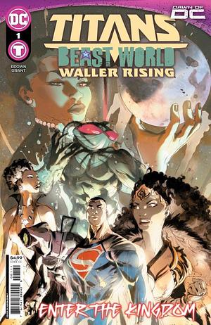 Titans: Beast World (2023-) #1: Waller Rising by Chuck Brown, Chuck Brown, Keron Grant Studio