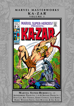 Marvel Masterworks: Ka-Zar, Vol. 1 by Barry Windsor-Smith, Gil Kane, Gerry Conway, John Buscema, Roy Thomas, Stan Lee, Jack Kirby