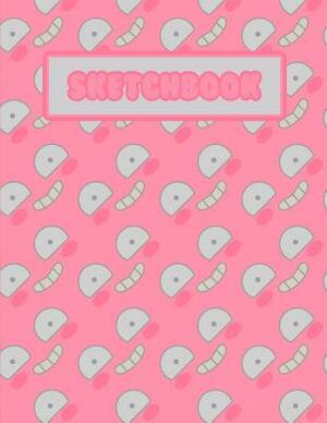 Sketchbook: (kawaii Cute Happy Pink Faces) by Frasier Cheng-Binns
