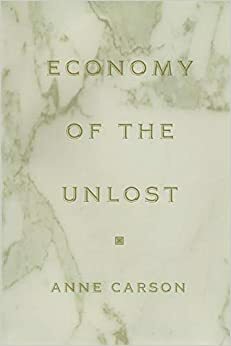 Economia dell'imperduto by Antonella Anedda, Anne Carson