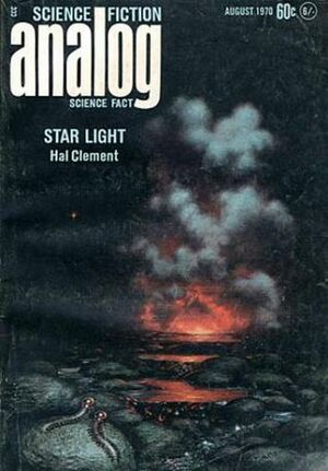 Analog Science Fiction and Fact, 1970 August by Hal Clement, Walter B. Hendrickson Jr., Harlan Ellison, W. Macfarlane, Ben Bova, Rob Chilson, John W. Campbell Jr., Howard L. Myers