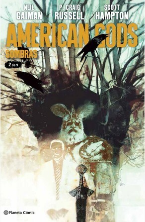 American Gods Sombras nº 02/09 by Scott Hampton, Bill Sienkiewicz, P. Craig Russell, Neil Gaiman