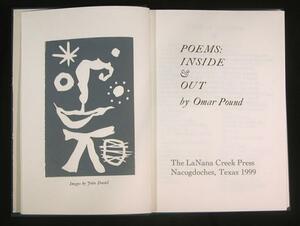Poems Inside and Out by Omar Shakespear Pound