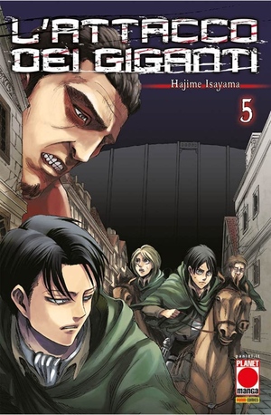 L'attacco dei giganti n. 5 by Hajime Isayama