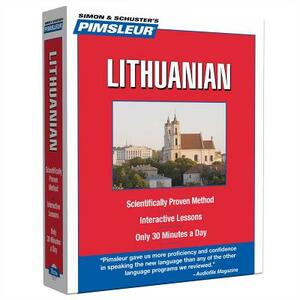 Pimsleur Lithuanian Level 1 CD: Learn to Speak and Understand Lithuanian with Pimsleur Language Programs by Pimsleur