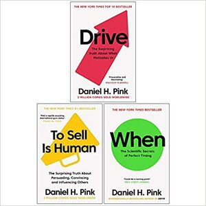 Daniel h pink drive, when hardcover, to sell is human collection 3 books set by Daniel H. Pink