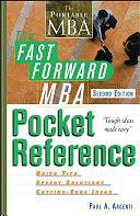 The Fast Forward MBA Pocket Reference by Paul A. Argenti