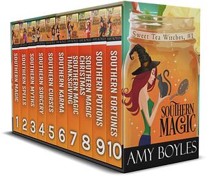 Sweet Tea Witch Mysteries Books 1-10: Hysterical Southern Cozy Mysteries by Amy Boyles, Amy Boyles