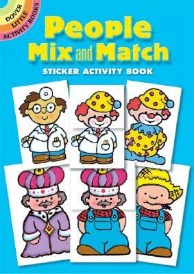 People Mix and Match Sticker Activity Book by Robbie Stillerman