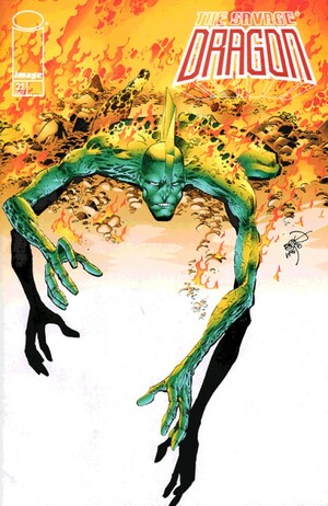 Savage Dragon #32 by Erik Larsen