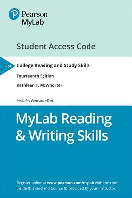 New Mylab Reading & Writing Skills with Pearson Etext -- Standalone Access Card -- For College Reading and Study Skills by Kathleen McWhorter, Brette Sember