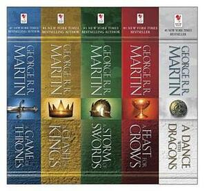 A Song of Ice and Fire, 5-Book Boxed Set: A Game of Thrones, A Clash of Kings, A Storm of Swords, A Feast for Crows, A Dance with Dragons by George R.R. Martin