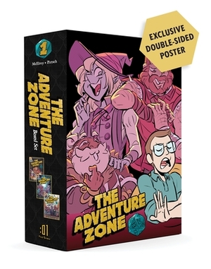 The Adventure Zone Boxed Set: Here There Be Gerblins, Murder on the Rockport Limited! and Petals to the Metal by Griffin McElroy, Clint McElroy, Justin McElroy, Travis McElroy, Carey Pietsch