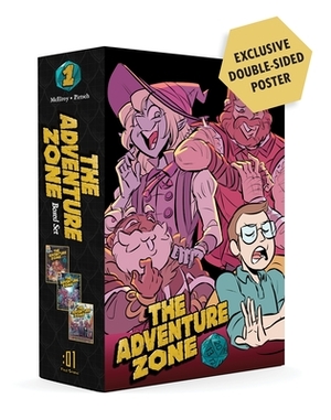 The Adventure Zone Boxed Set: Here There Be Gerblins, Murder on the Rockport Limited! and Petals to the Metal by Griffin McElroy, Clint McElroy, Carey Pietsch, Travis McElroy, Justin McElroy