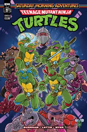 Teenage Mutant Ninja Turtles: Saturday Morning Adventures #1 by Erika Burnham