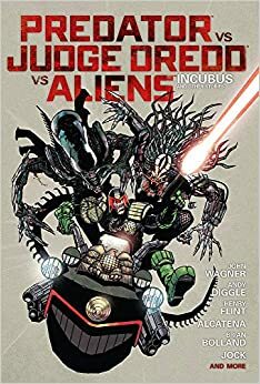 Alien Vs Dredd Vs Predator by Enrique Alcatana, Andy Diggle, John Wagner, Henry Flint