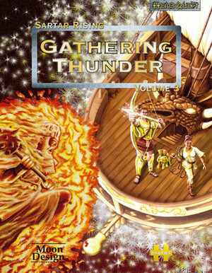 Gathering Thunder, Sartar Rising Vol. 3 by Martin Hawley, Ian Cooper, Greg Stafford, Bryan Texton, Jeff Kyer, David Dunham, Ron Edwards, Mark Galeotti