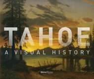 Tahoe: A Visual History by Marvin Cohodas, Catherine Fowler, Anne M. Wolfe, William L. Fox, JoAnn Nevers