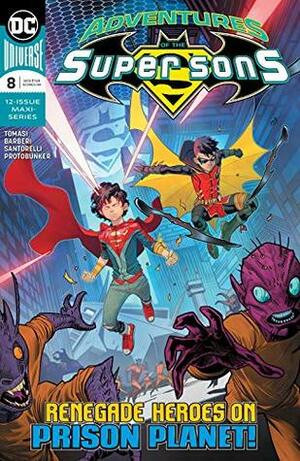 Adventures of the Super Sons (2018-) #8 by Dan Mora, Carlo Barberi, Peter J. Tomasi, Matt Santorelli, Protobúnker