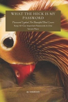 What the Heck Is My Password: An alphabetically organized pocket size premium password logbook matching your aesthetic sense. It has table of conten by Waqar Ahmed, Shaz Books