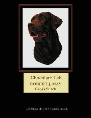 Chocolate Lab: Robt. J. May dog cross stitch pattern by Cross Stitch Collectibles, Kathleen George